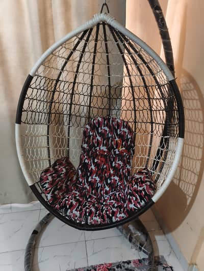 Swing Jhula Chair Condition 10/10 bilkul okay hai