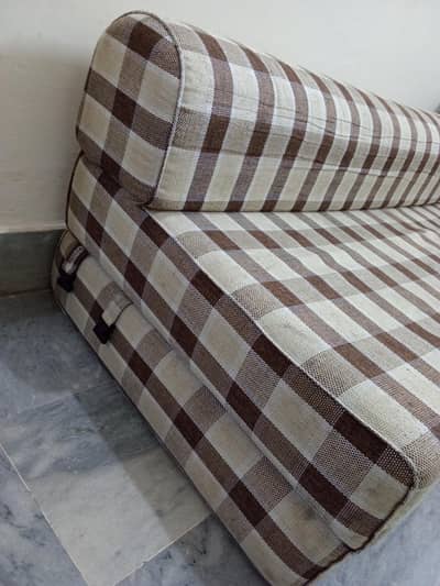 Double Sofa kembed foam condition Ok only serious buyer contact