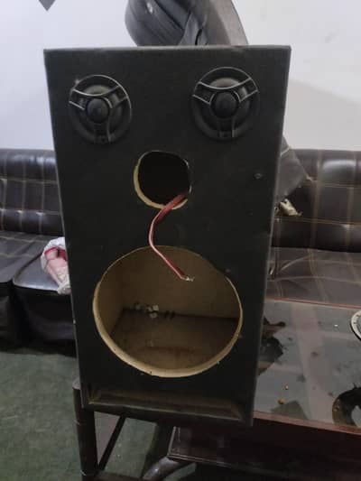 10 inch subwoofer box L shape air   2 box ha