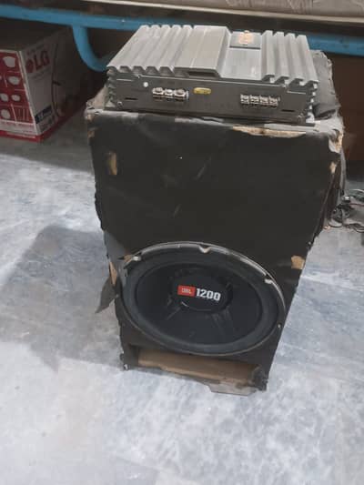 Car Amp or woofer