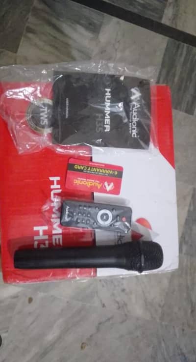 Audionic hummer H35 urgent sale brand new
