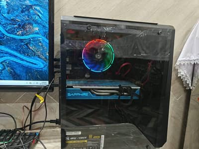Ryzen 5 3600 Full Gaming Setup Included LED