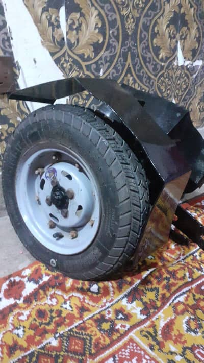 Scooty side spooting tyre