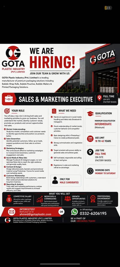 Marketing & Sales