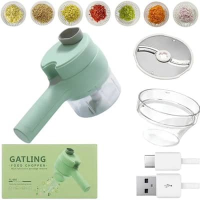 Electric Food Chopper & Vegetable Cutter
