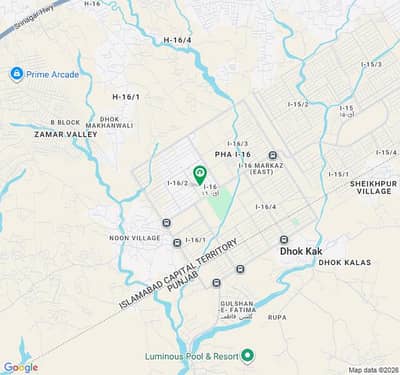 Top Location 5 Marla Plot For Sale in I-16/2