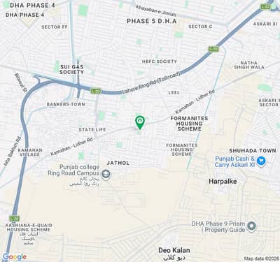 10 Marla Residential Plot In Lake City Meadows Phase 1 - Block E For sale