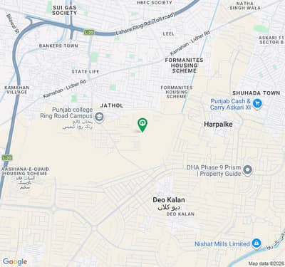 Highly-coveted 8 Marla Residential Plot Is Available In Lake City Meadows Phase 2 - Block JJ For sale