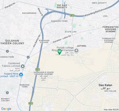 Get An Attractive Residential Plot In Lahore Under Rs. 7550000