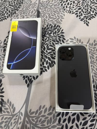 Apple IPhone 16 Pro Max 256GB PTA APPROVED