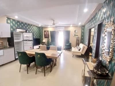 Bahria Enclave Islamabad Sector A Cube 2 bed Fully Furnished Apartment For Rent