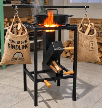 Rocket Stove (Lakri jalany Wala Cholha)