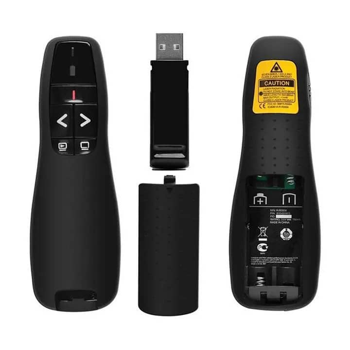 Wireless Presenter with Red Laser Pointer - PowerPoint / Slide Change 0