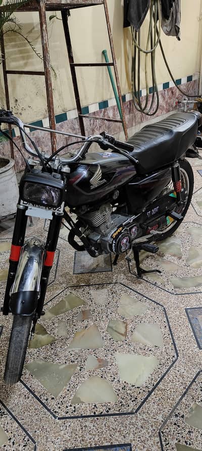 Honda CG125 (2017 Model) Punjab Number
