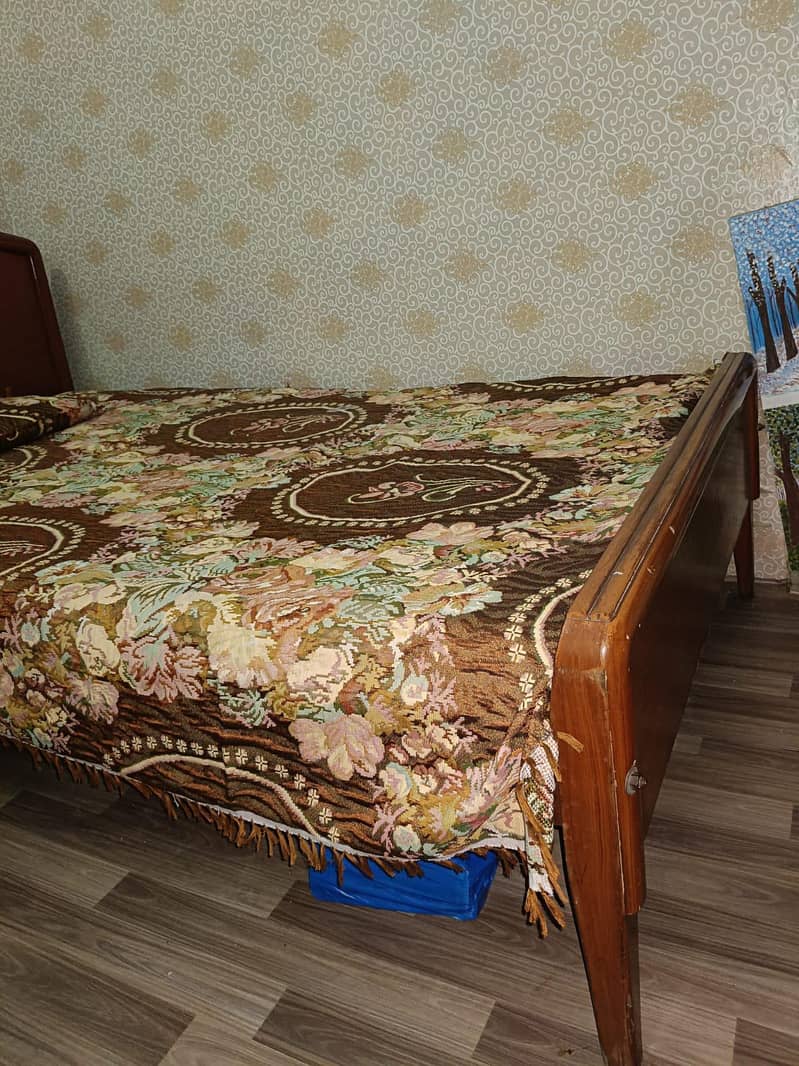 only bed without matress 1
