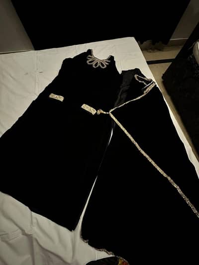 Fancy velvet ready to wear dress