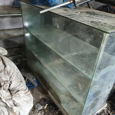 shop display counters 8mm glass