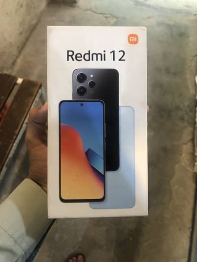 Redmi 12 ( my whatsapp number 03169970212)