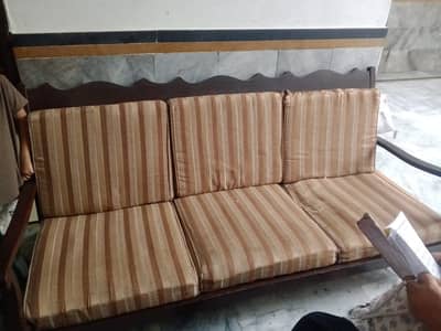 5-Seater Sofa Set – 3 Seater + 2 Single Sofas