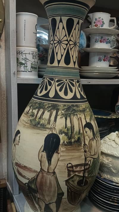 A beautiful antique vas