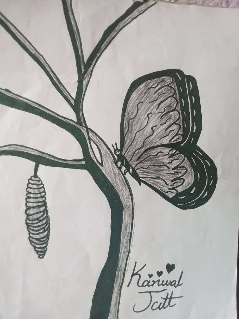 Islamic Painting, Pencil Sketch & Calligraphy - Kanwal Jatt Art 3