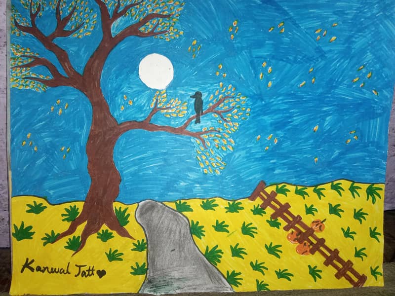 Islamic Painting, Pencil Sketch & Calligraphy - Kanwal Jatt Art 5