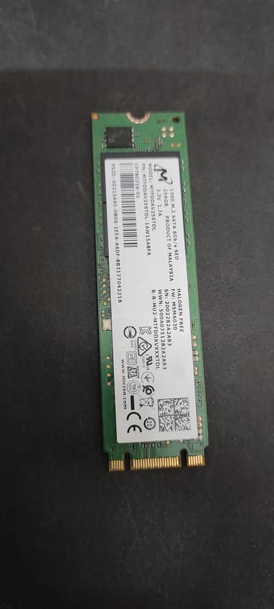 SSD 256gb M. 2
