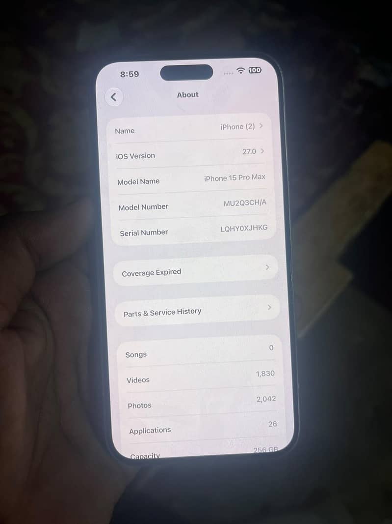 ipon15pro max 256gb 5