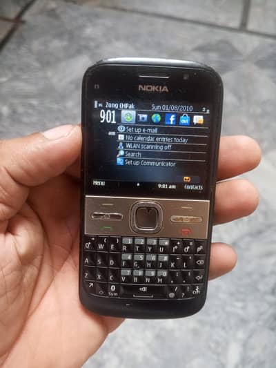 Nokia E5 Official PTA approved wifi mobile