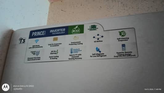 EcoStar 1.5 Ton T3 Inverter AC (Prince Series) – Heat & Cool