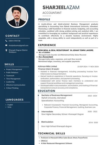 Accountant+Cashier