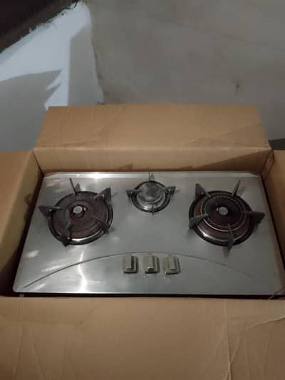 Gas  stove 3 burners  for sale