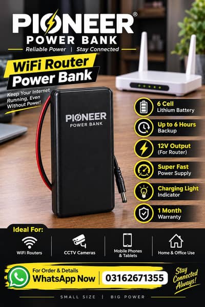 WIFI Router Power Bank