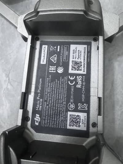 DJI Mavic pro platinum