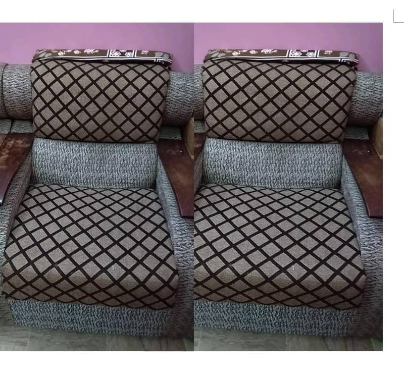 2 sofa set one sater 1