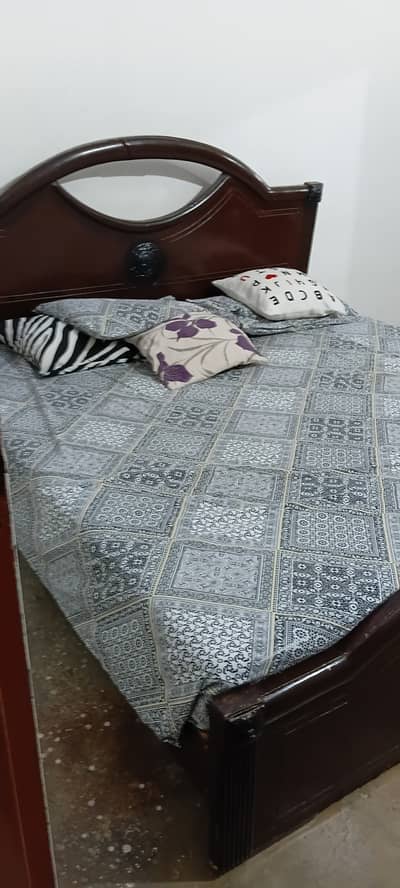 Wooden bed (urgent sell)