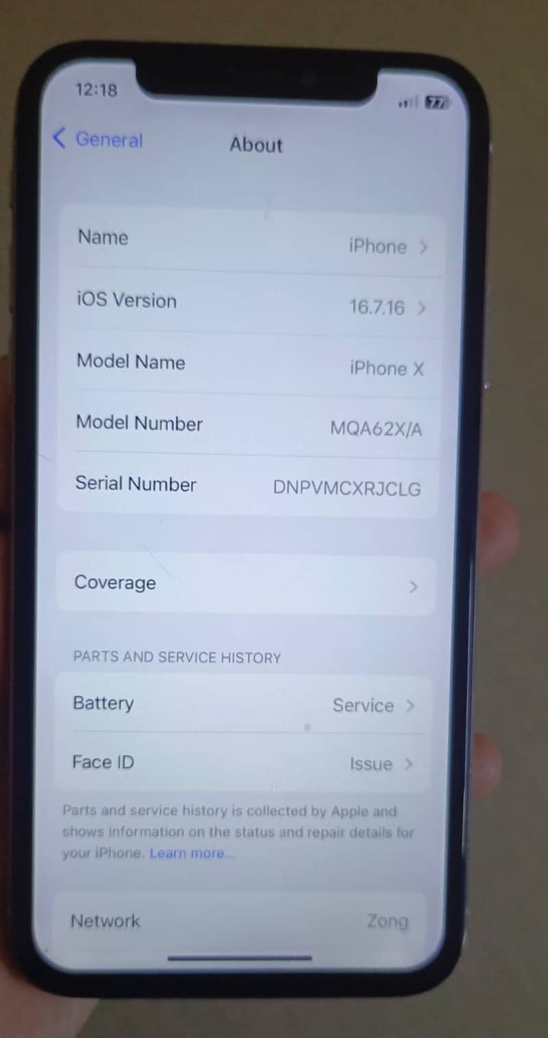 Apple iPhone X 4