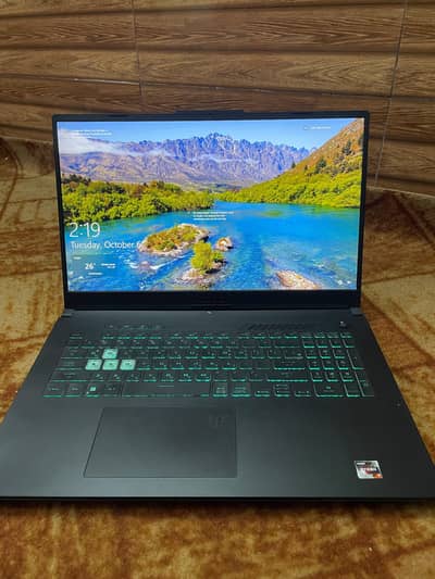 Asus tuff a17 Ryzen 7 rtx 3060 laptop