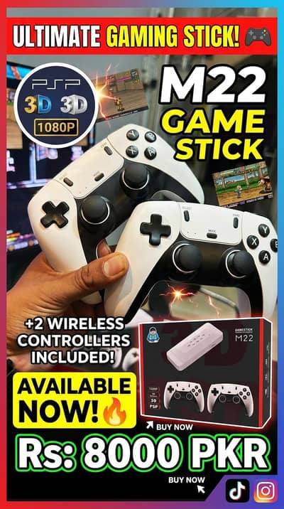 M22 Game stick with Gamepads