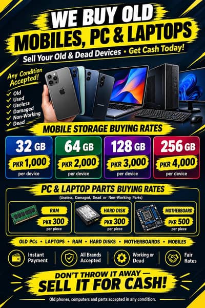 Sell your Old & Dead Phone