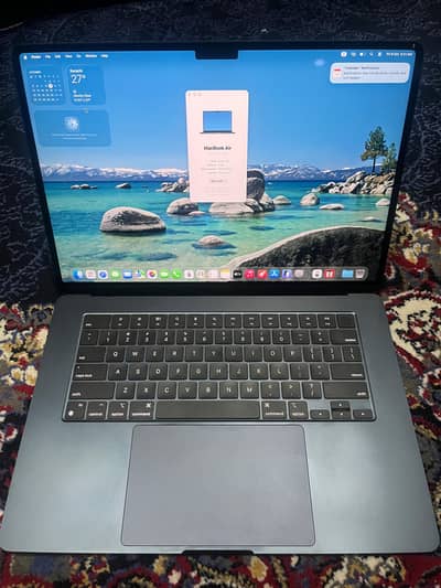 MacBook Air M3 15”8/512 97%health 198cycle count midnight
