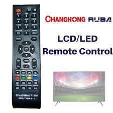 Chang Hong Ruba LED Remote / ChangHongRuba LED Remote / LED LCD Remote / Android LED Remote