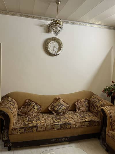 5 seater sofa set & Big couch+2 tables