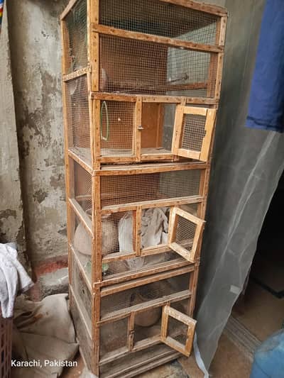 Birds Cage 3 Doors