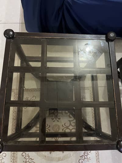Center table and two side tables
