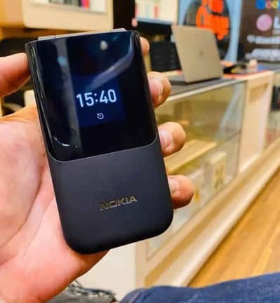 Nokia 2720 Flip Feature Phone Foldable Keypad Mobile Premium Quality