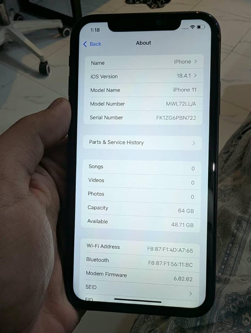 Apple iPhone 11 8