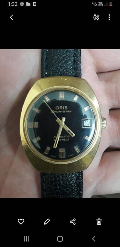 Vintage Oris Sportstar Automatic Men's Wristwatch