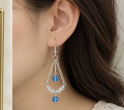 Handmade Beaded Earrings for Girls | Stylish Jewellery