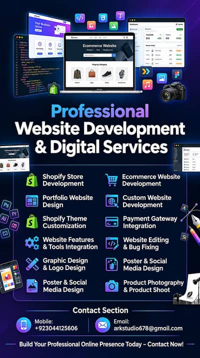 We create all kinds of websites here.